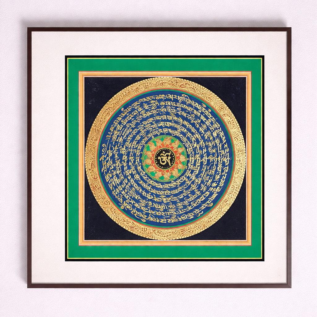 Lotus Om Mandala